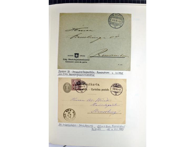 1852/2009, sehr schöne gestempelte Sammlung mit etlichen Briefen, vor 1900 gut besetzt mit verschiedenen Farben und Zähnungen