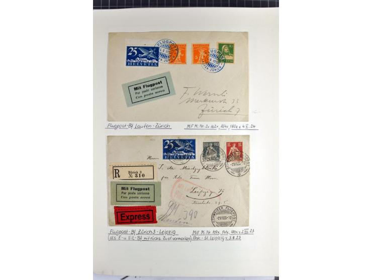 1852/2009, sehr schöne gestempelte Sammlung mit etlichen Briefen, vor 1900 gut besetzt mit verschiedenen Farben und Zähnungen
