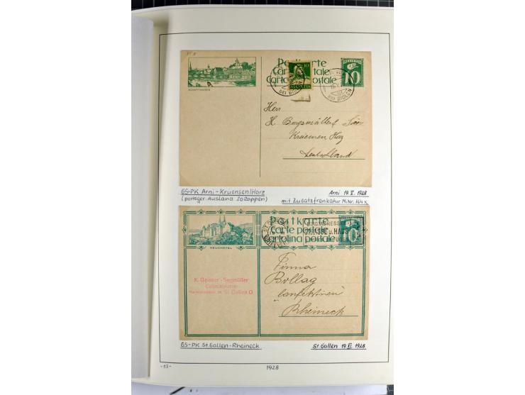 1852/2009, sehr schöne gestempelte Sammlung mit etlichen Briefen, vor 1900 gut besetzt mit verschiedenen Farben und Zähnungen