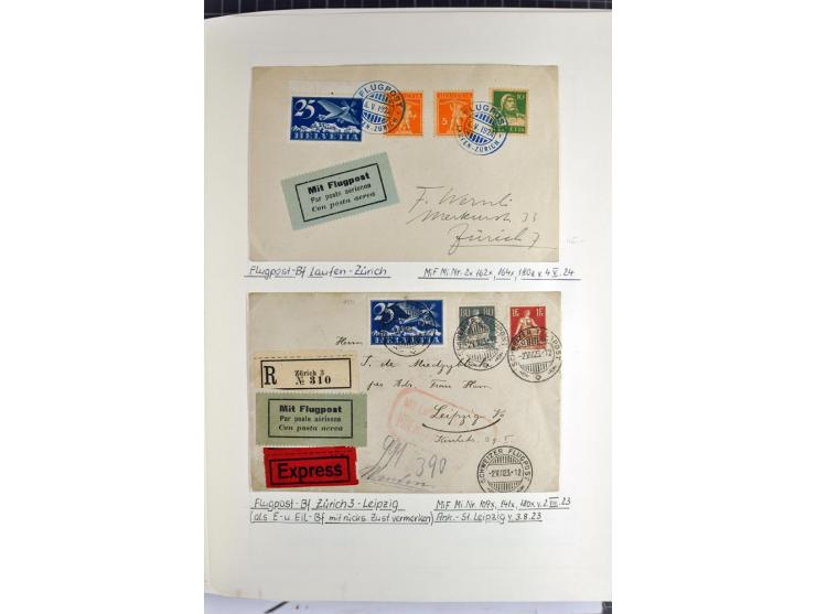 1852/2009, sehr schöne gestempelte Sammlung mit etlichen Briefen, vor 1900 gut besetzt mit verschiedenen Farben und Zähnungen