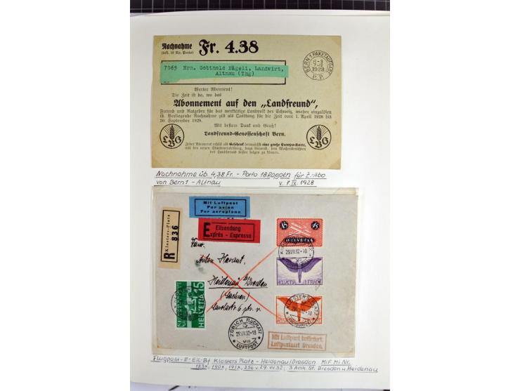 1852/2009, sehr schöne gestempelte Sammlung mit etlichen Briefen, vor 1900 gut besetzt mit verschiedenen Farben und Zähnungen