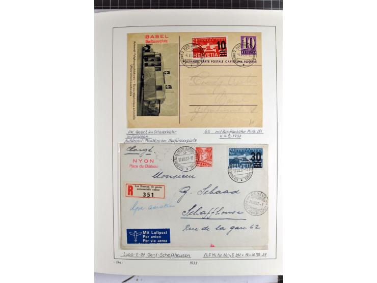1852/2009, sehr schöne gestempelte Sammlung mit etlichen Briefen, vor 1900 gut besetzt mit verschiedenen Farben und Zähnungen