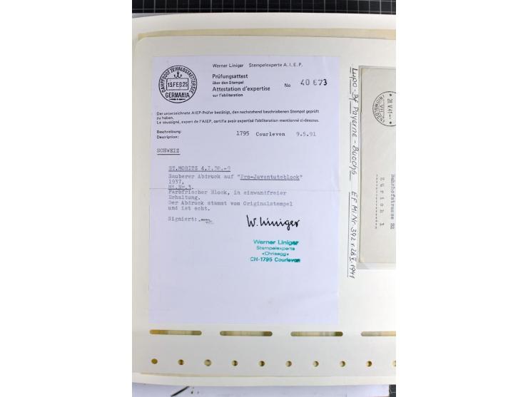 1852/2009, sehr schöne gestempelte Sammlung mit etlichen Briefen, vor 1900 gut besetzt mit verschiedenen Farben und Zähnungen