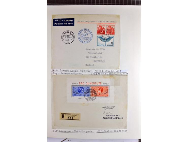 1852/2009, sehr schöne gestempelte Sammlung mit etlichen Briefen, vor 1900 gut besetzt mit verschiedenen Farben und Zähnungen