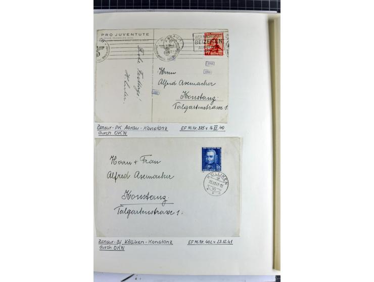 1852/2009, sehr schöne gestempelte Sammlung mit etlichen Briefen, vor 1900 gut besetzt mit verschiedenen Farben und Zähnungen