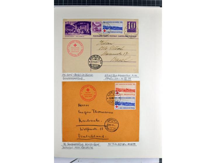 1852/2009, sehr schöne gestempelte Sammlung mit etlichen Briefen, vor 1900 gut besetzt mit verschiedenen Farben und Zähnungen