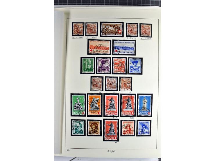 1852/2009, sehr schöne gestempelte Sammlung mit etlichen Briefen, vor 1900 gut besetzt mit verschiedenen Farben und Zähnungen