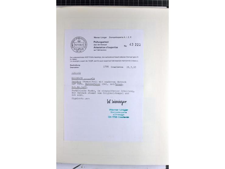 1852/2009, sehr schöne gestempelte Sammlung mit etlichen Briefen, vor 1900 gut besetzt mit verschiedenen Farben und Zähnungen