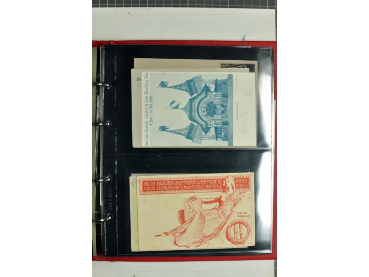 1870/2000, umfangreiche Sammlung Ganzsachen mit einigen hundert Stück in 2 Alben, dabei dekorative Privat-Ganzsachen, Luftpos