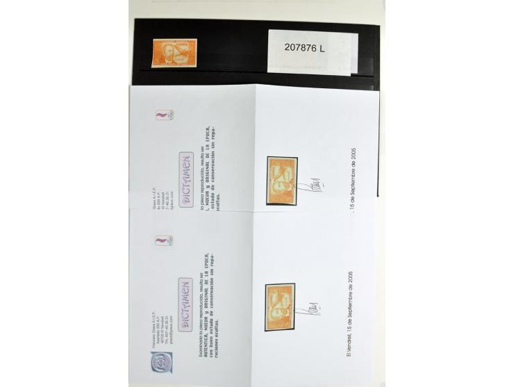 1930/89 (ca.), postfrische Partie von etwa 640 Abarten, dabei ungezähnte Marken, Farbfehldrucke, fehlende Farben, etc.; viele