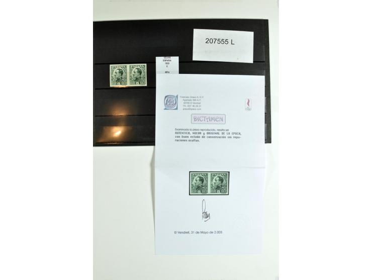 1930/89 (ca.), postfrische Partie von etwa 640 Abarten, dabei ungezähnte Marken, Farbfehldrucke, fehlende Farben, etc.; viele