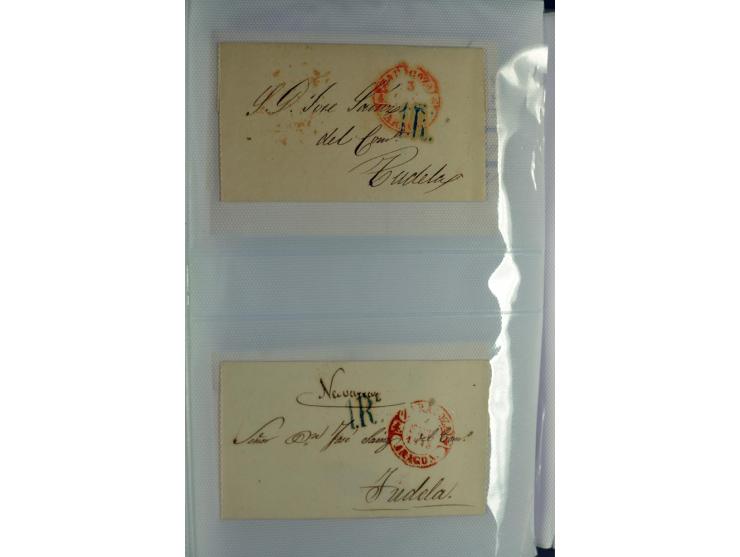 1807/70 (ca.), Partie von 115 Briefen, davon 84 Vorphila