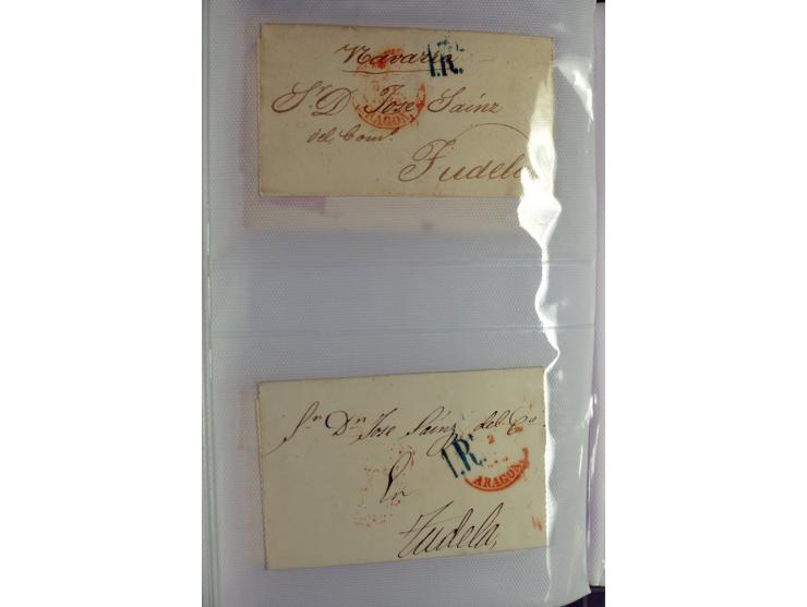 1807/70 (ca.), Partie von 115 Briefen, davon 84 Vorphila