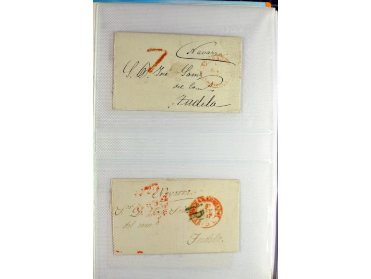 1807/70 (ca.), Partie von 115 Briefen, davon 84 Vorphila