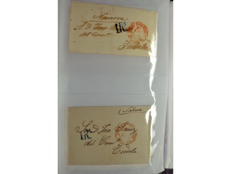 1807/70 (ca.), Partie von 115 Briefen, davon 84 Vorphila