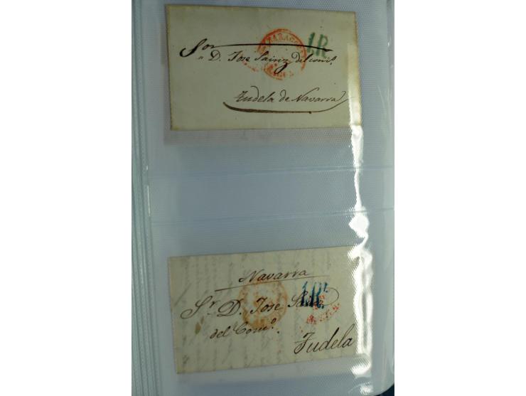 1807/70 (ca.), Partie von 115 Briefen, davon 84 Vorphila