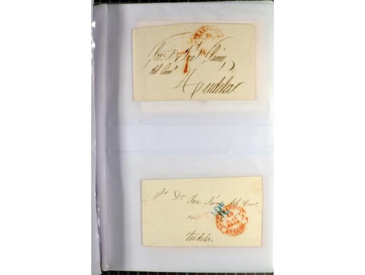 1807/70 (ca.), Partie von 115 Briefen, davon 84 Vorphila