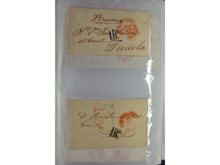 1807/70 (ca.), Partie von 115 Briefen, davon 84 Vorphila
