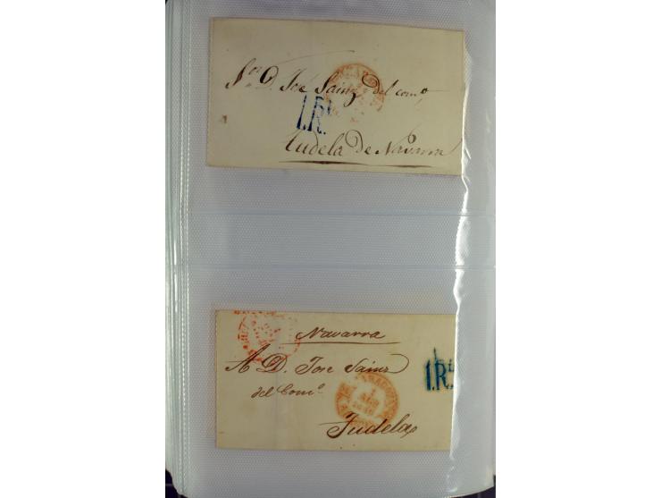 1807/70 (ca.), Partie von 115 Briefen, davon 84 Vorphila