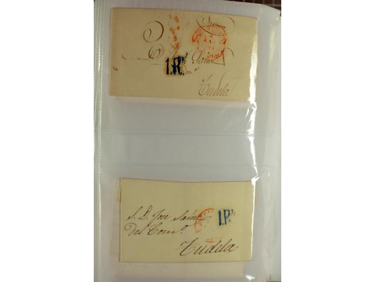 1807/70 (ca.), Partie von 115 Briefen, davon 84 Vorphila