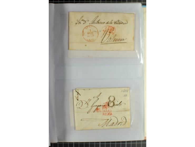 1807/70 (ca.), Partie von 115 Briefen, davon 84 Vorphila