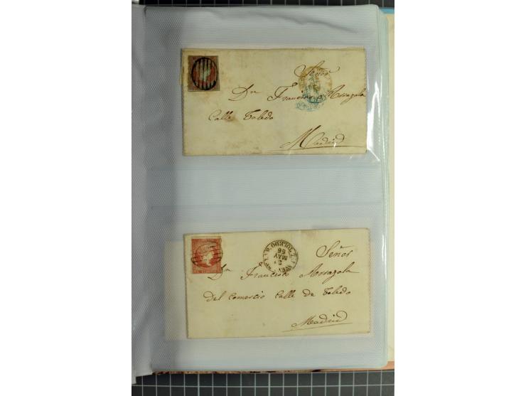 1807/70 (ca.), Partie von 115 Briefen, davon 84 Vorphila