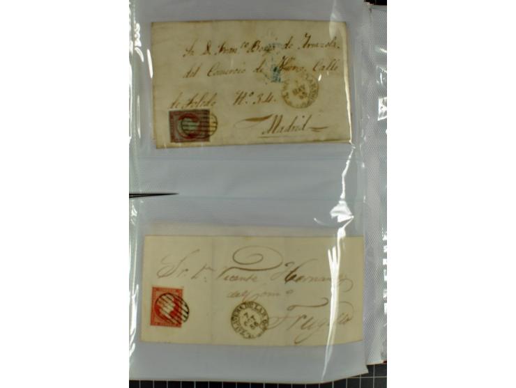 1807/70 (ca.), Partie von 115 Briefen, davon 84 Vorphila