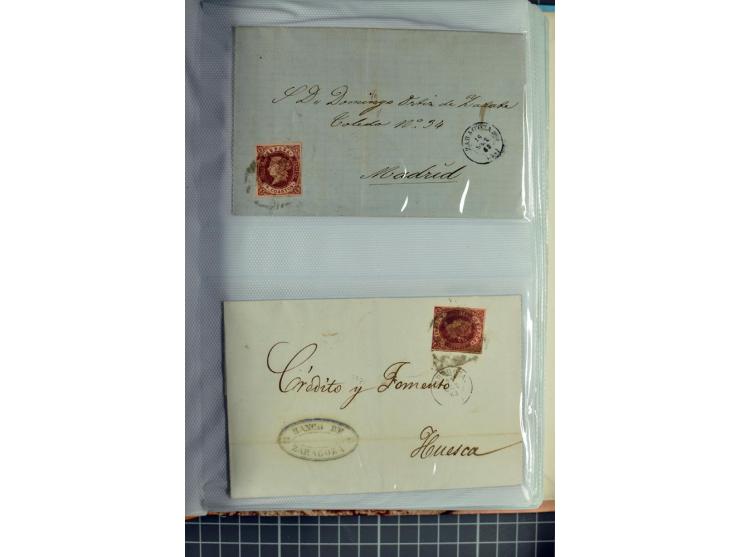1807/70 (ca.), Partie von 115 Briefen, davon 84 Vorphila