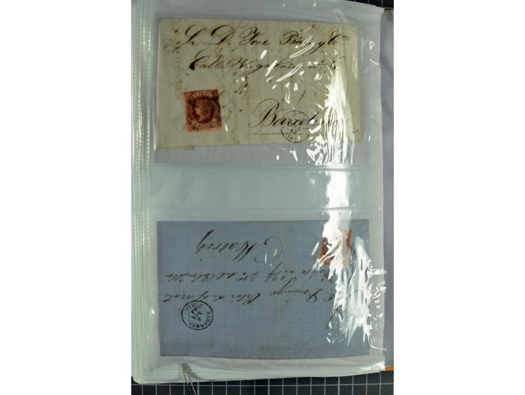 1807/70 (ca.), Partie von 115 Briefen, davon 84 Vorphila