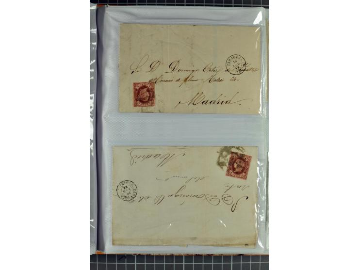 1807/70 (ca.), Partie von 115 Briefen, davon 84 Vorphila