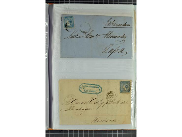 1807/70 (ca.), Partie von 115 Briefen, davon 84 Vorphila