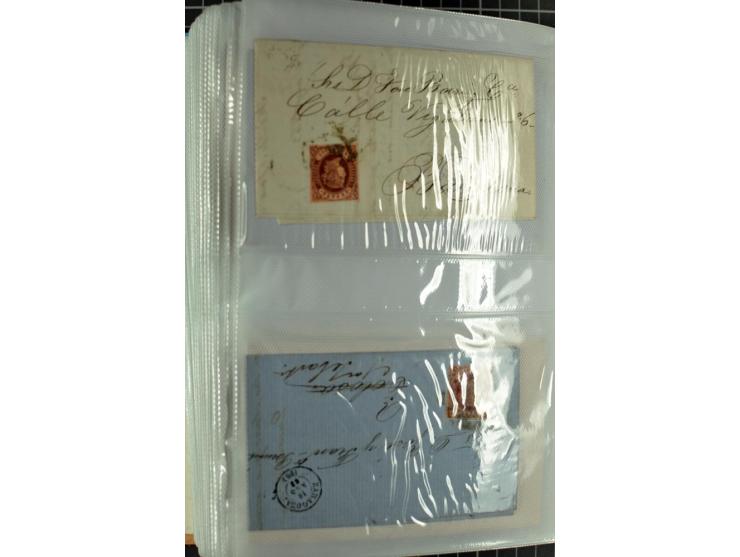 1807/70 (ca.), Partie von 115 Briefen, davon 84 Vorphila