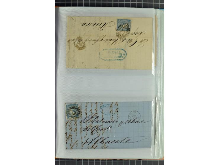1807/70 (ca.), Partie von 115 Briefen, davon 84 Vorphila