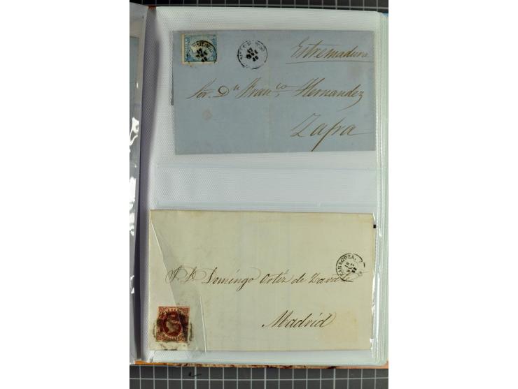 1807/70 (ca.), Partie von 115 Briefen, davon 84 Vorphila
