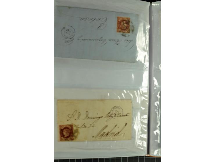 1807/70 (ca.), Partie von 115 Briefen, davon 84 Vorphila