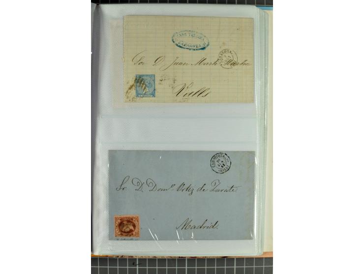 1807/70 (ca.), Partie von 115 Briefen, davon 84 Vorphila