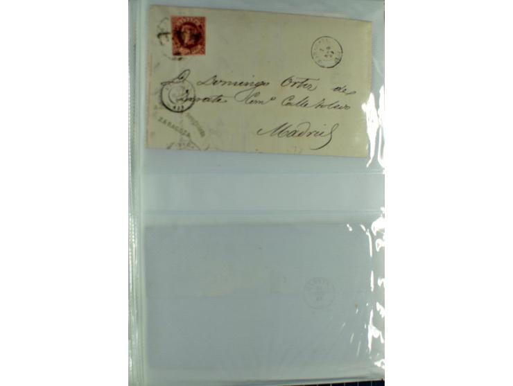 1807/70 (ca.), Partie von 115 Briefen, davon 84 Vorphila