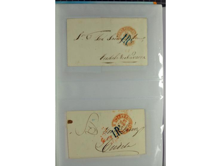 1807/70 (ca.), Partie von 115 Briefen, davon 84 Vorphila