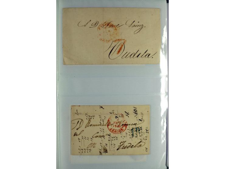 1807/70 (ca.), Partie von 115 Briefen, davon 84 Vorphila