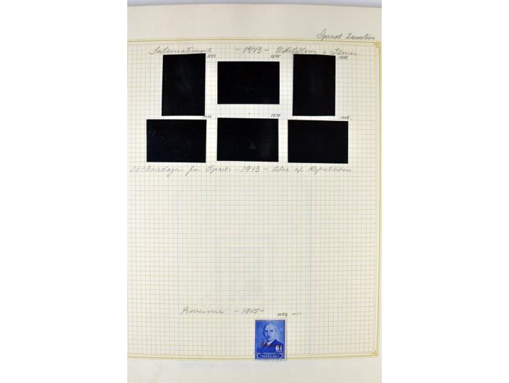 1863/1969, postfrische, ungebrauchte und etwas gestempelte Sammlung mit einer Vielzahl guter Werte und Sätze, Käferaufdrucke 