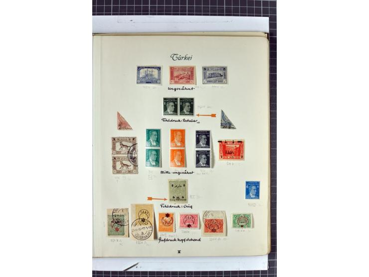 1863/1969, postfrische, ungebrauchte und etwas gestempelte Sammlung mit einer Vielzahl guter Werte und Sätze, Käferaufdrucke 