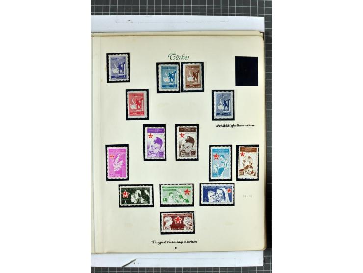 1863/1969, postfrische, ungebrauchte und etwas gestempelte Sammlung mit einer Vielzahl guter Werte und Sätze, Käferaufdrucke 