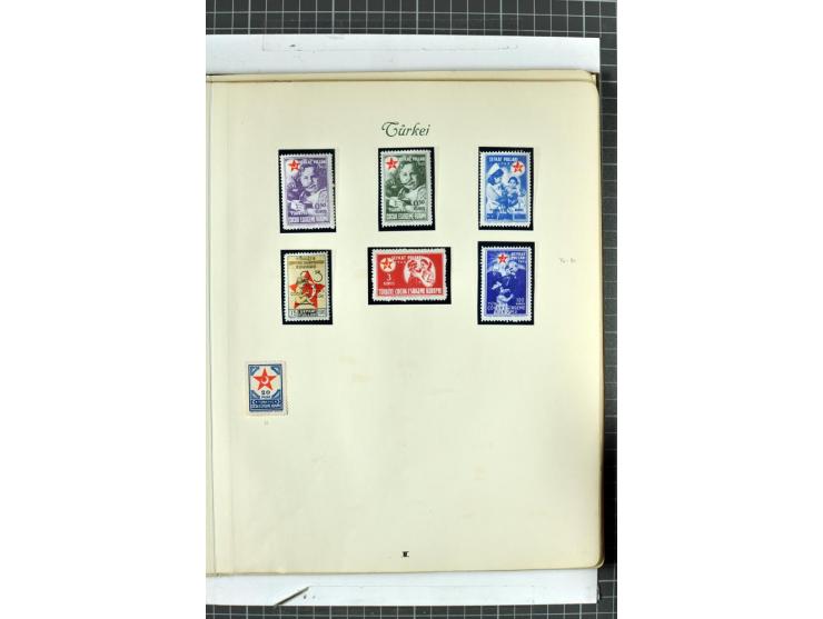 1863/1969, postfrische, ungebrauchte und etwas gestempelte Sammlung mit einer Vielzahl guter Werte und Sätze, Käferaufdrucke 
