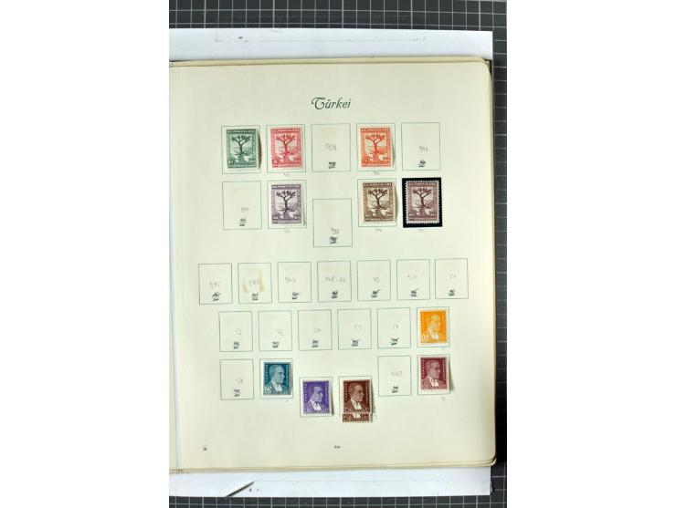 1863/1969, postfrische, ungebrauchte und etwas gestempelte Sammlung mit einer Vielzahl guter Werte und Sätze, Käferaufdrucke 