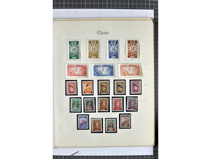 1863/1969, postfrische, ungebrauchte und etwas gestempelte Sammlung mit einer Vielzahl guter Werte und Sätze, Käferaufdrucke 