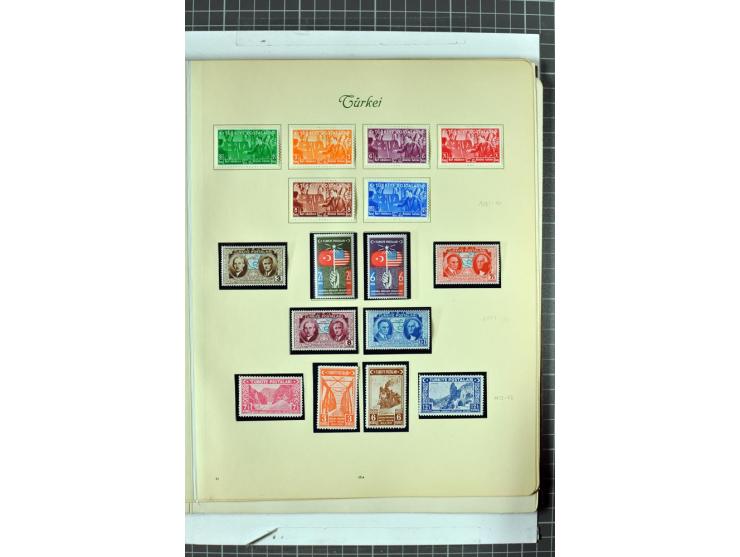 1863/1969, postfrische, ungebrauchte und etwas gestempelte Sammlung mit einer Vielzahl guter Werte und Sätze, Käferaufdrucke 