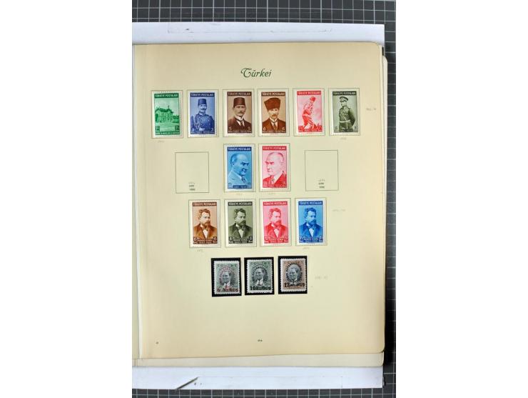 1863/1969, postfrische, ungebrauchte und etwas gestempelte Sammlung mit einer Vielzahl guter Werte und Sätze, Käferaufdrucke 