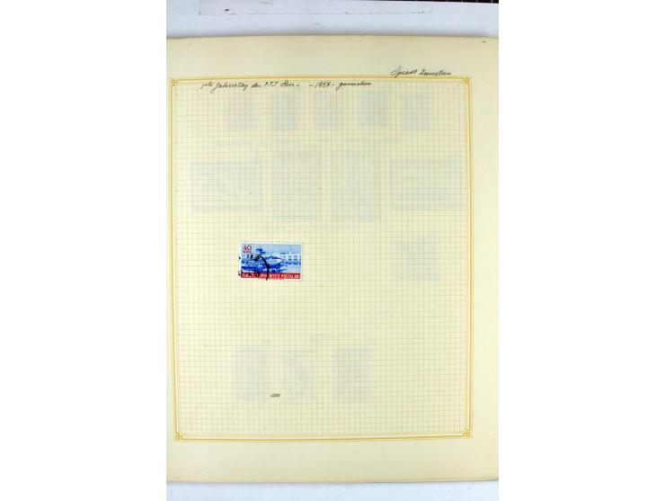 1863/1969, postfrische, ungebrauchte und etwas gestempelte Sammlung mit einer Vielzahl guter Werte und Sätze, Käferaufdrucke 