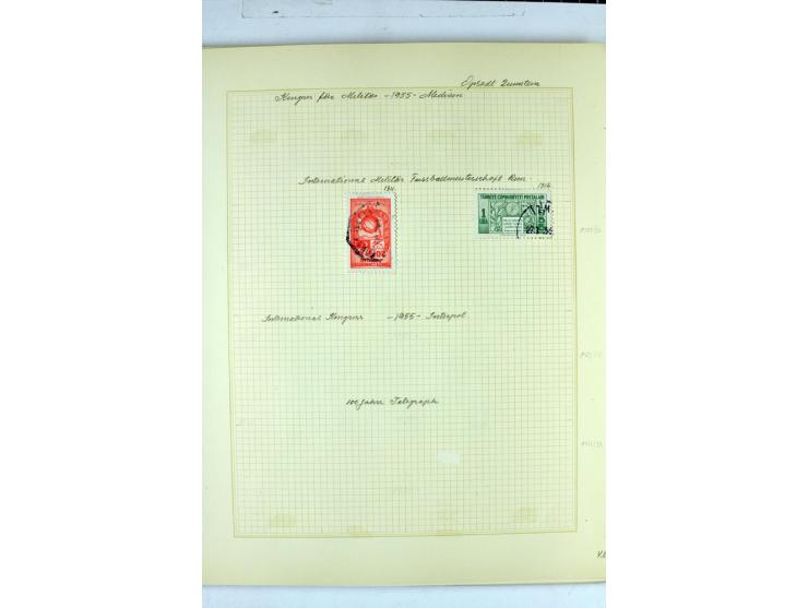 1863/1969, postfrische, ungebrauchte und etwas gestempelte Sammlung mit einer Vielzahl guter Werte und Sätze, Käferaufdrucke 