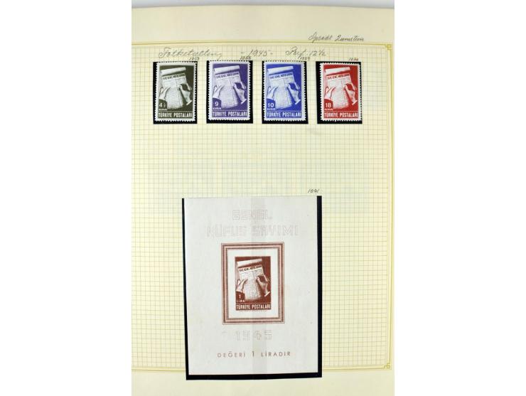 1863/1969, postfrische, ungebrauchte und etwas gestempelte Sammlung mit einer Vielzahl guter Werte und Sätze, Käferaufdrucke 